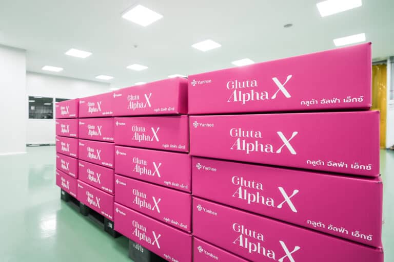 YanheeGlutaAlphaX ยันอีกลูต้าอัลฟ่าเอ็กซ์ กลูต้าผิวขาว