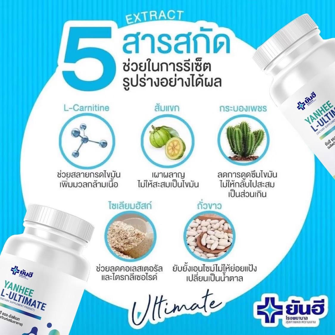 ยันฮีอัลติเมท ตัวช่วยลดน้ำหนักที่ทุกคนพูดถึง พร้อมเหตุผลที่คุณควรลอง 3 ยันฮีอันติเมท