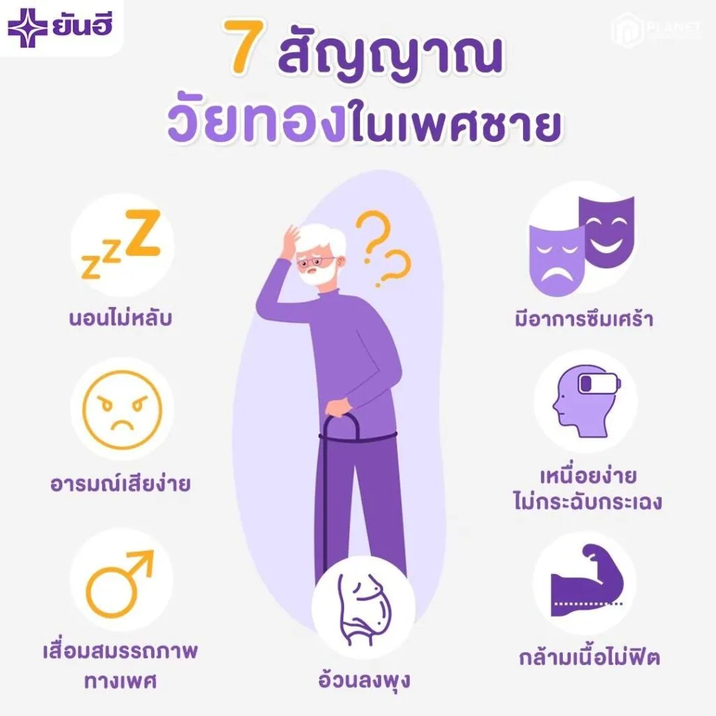7 สัญญาณวัยทองผู้ชาย