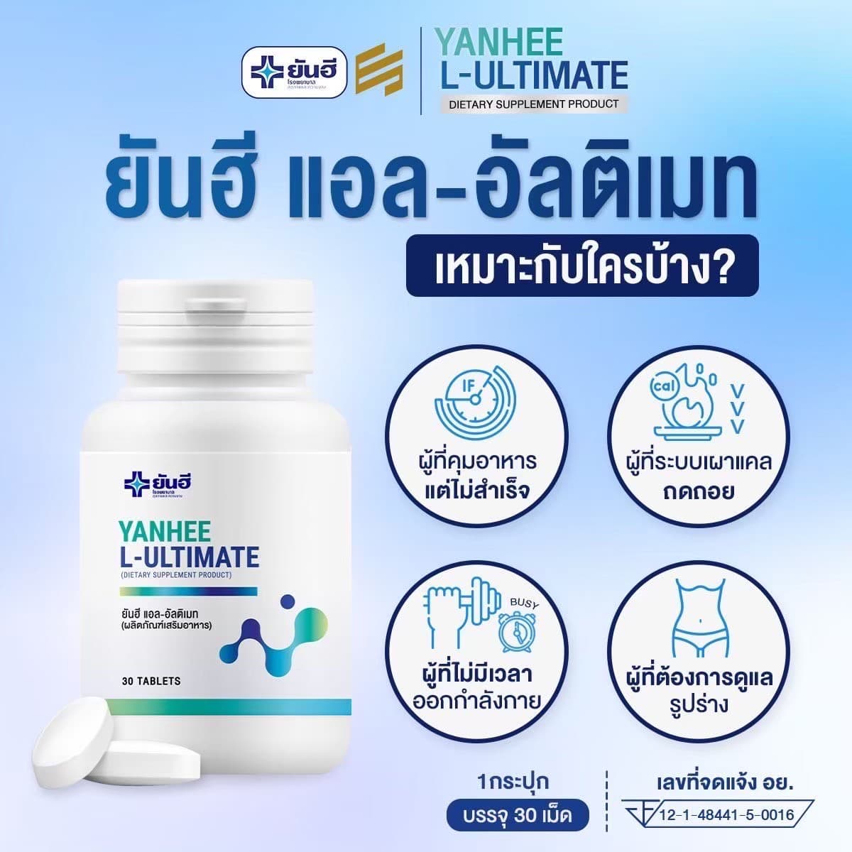 ยาเร่งเผาผลาญยันฮี