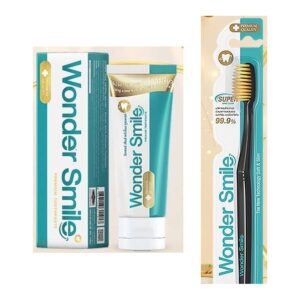ชุดยาสีฟัน Wonder Smile 1 หลอด + แปรงสีฟัน 1 ด้าม