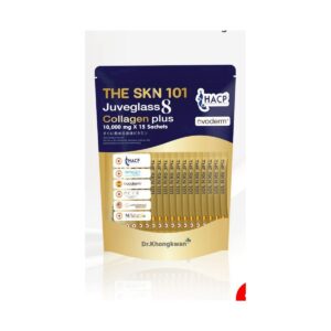 THE SKN 101 Juveglass 8 Collagen plus (1 แพ็ก 15 ซอง)