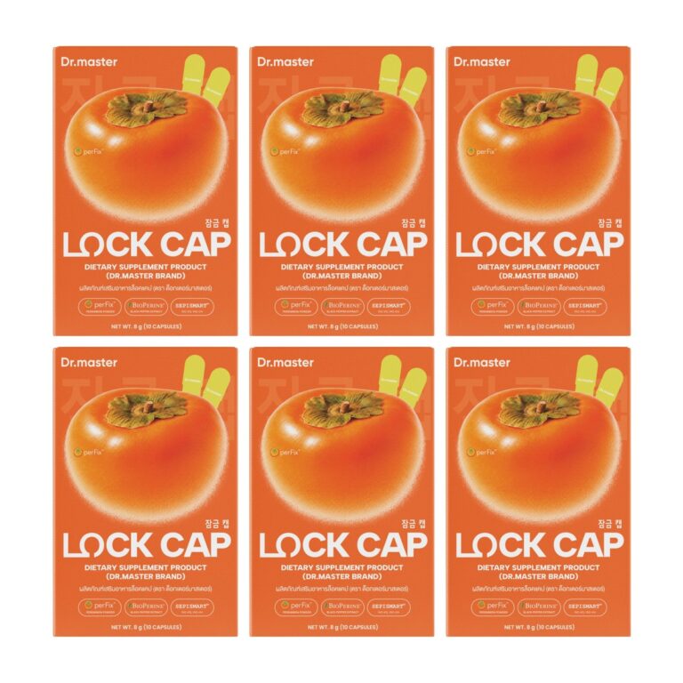 ชุด DR.MASTER Lock Cap 4 แถม 2 (6 กล่อง)